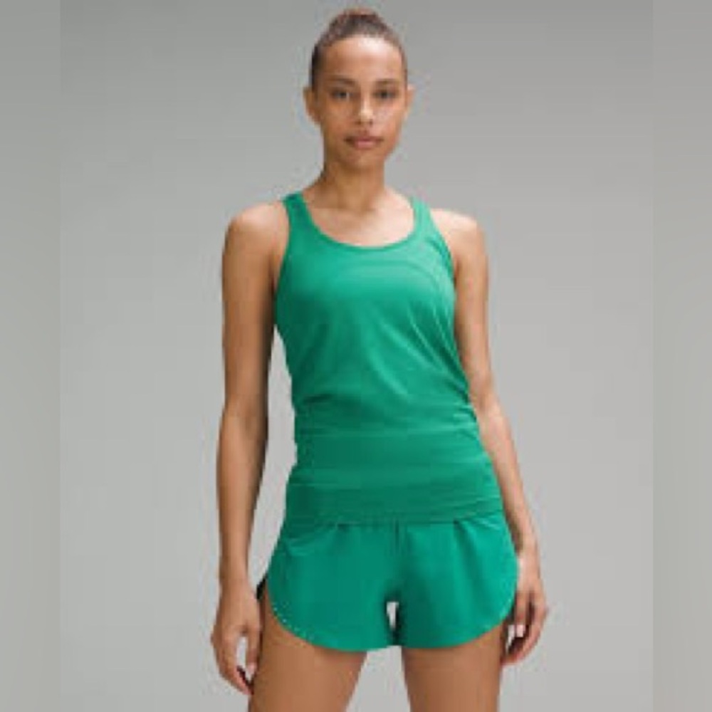 LULULEMON Swiftly Tech Racerback Tank Top 2.0 NEW size 4 Cascadia Green W1CHRS